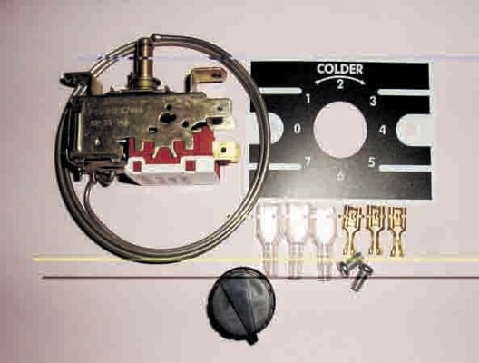 900 thermostats K50-1216 de congélateur de série de Ranco K de représentation de coût de longueur d'élément de détection hauts