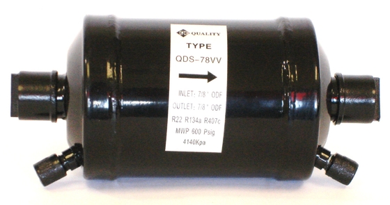 XH-9 7GR, 10GR, dessiccateur de cuivre du filtre 12GR avec le tube de cuivre pour R134a, R12, type universel