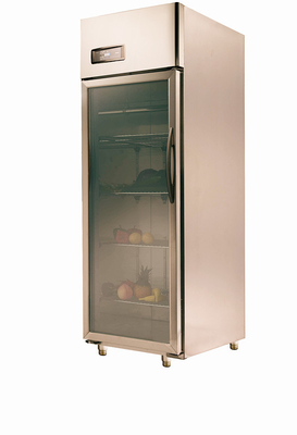 réfrigérateurs 425L de rendement optimum avec des compresseurs/une porte en verre