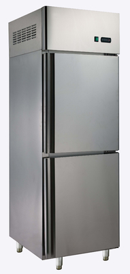 Réfrigérateur droit commercial de rendement élevé, congélateur de porte de l'Asiatique 2 avec la basse consommation