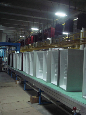Chaîne de montage d'assemblage final de réfrigérateur de rendement élevé vitesse commandée par variation de fréquence