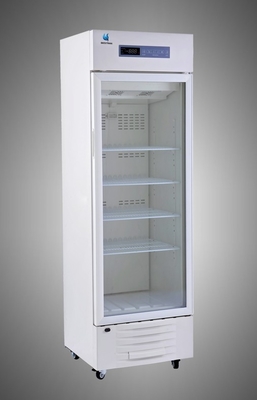 Congélateur de réfrigérateur médical de stockage droit d'hôpital avec le système d'alarme cinq