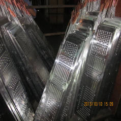 Vaporisateur de réfrigérateur de lien de rouleau d'aluminium