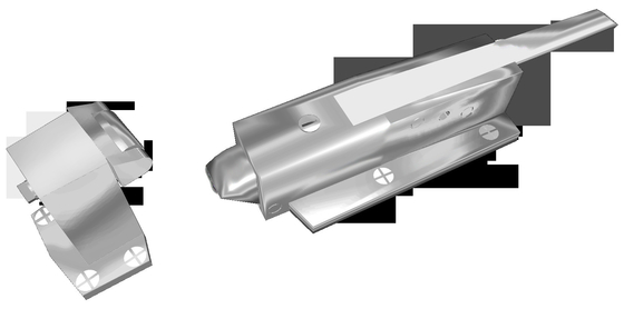 Alliez la serrure de serrure de congélateur de beauté pour des mètres d'instrument, machines à laver, sonnettes visuelles