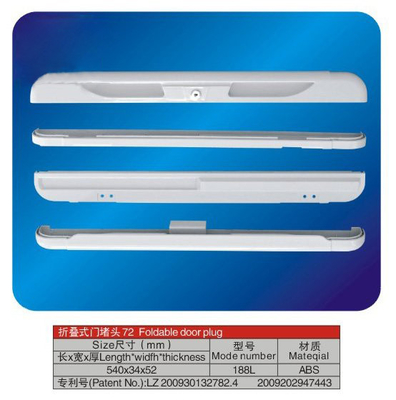ABS réfrigérateur congélateur pièces pliable Plug porte pour congélateur 188 L 540 mm