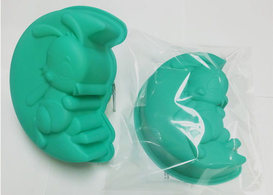 Le gâteau de silicone de nouveauté de four/congélateur à micro-ondes moule, des plateaux de cuisson de silicone