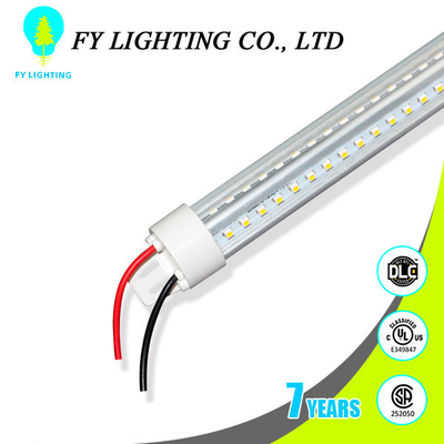 Le haut tube T8 de lumière de réfrigérateur de la forme de v LED de lumen avec 110lm/w IP65 CRI80 DLC a énuméré