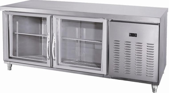 Grand sous le contre- congélateur avec Front Glass Door/plus petit amortisseur