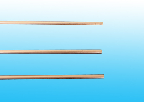 Les tubes enduits de cuivre de compresseur, double soudure de mur siffle 3,6 * 0,5 millimètres