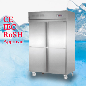 Congélateur droit commercial libre de Frost 1220 * 760 * 1969mm avec le compresseur d'Aspera