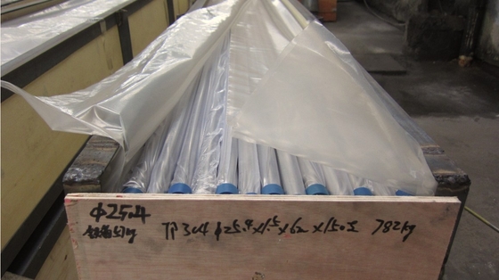 L'acier inoxydable d'ASME SA249/ASTM A249 a soudé des tubes, l'extrémité recuite et simple lumineuse, TP304, TP304L, TP304H
