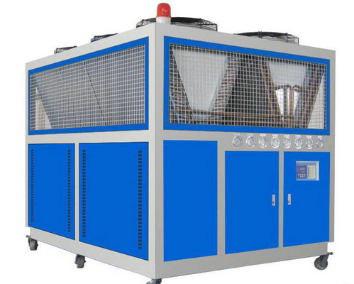 Réfrigérateur à refroidissement par air réfrigérant de vis de R134a/machine en forme de boîte de refroidissement par l'eau d'industrie