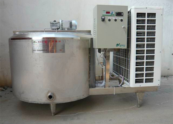 le réservoir vertical de refroidissement du lait 500L, a frigorifié l'équipement de refroidissement du lait