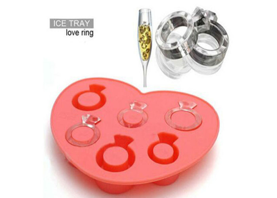 Cookware de silicone de nouveauté/plateau glace promotionnels de silicone pour le réfrigérateur