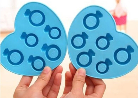 Cookware de silicone de nouveauté/plateau glace promotionnels de silicone pour le réfrigérateur