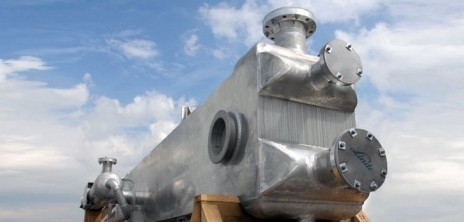 Échangeur de chaleur de séparation d'air d'aileron de plat pour le vaporisateur de condensation