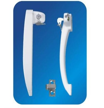 Poignée de porte congélateur ABS avec verrou 300X32X42mm remplacement réfrigérateur gère avec OEM