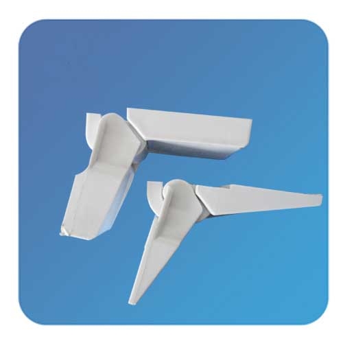Charnières de porte Bifold de oscillation blanches de réfrigérateur ou de congélateur de nylon en plastique réglable solide