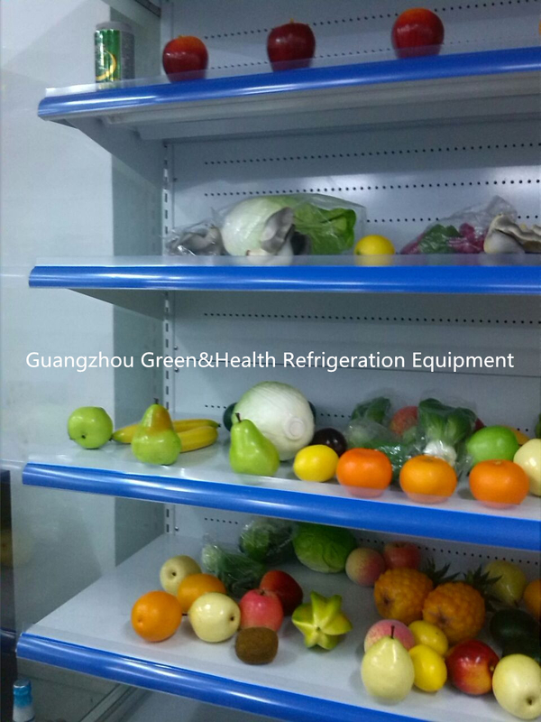 Rideau ouvert en nuit de réfrigérateur de Corpeland/Pansonic Multideck pour le supermarché