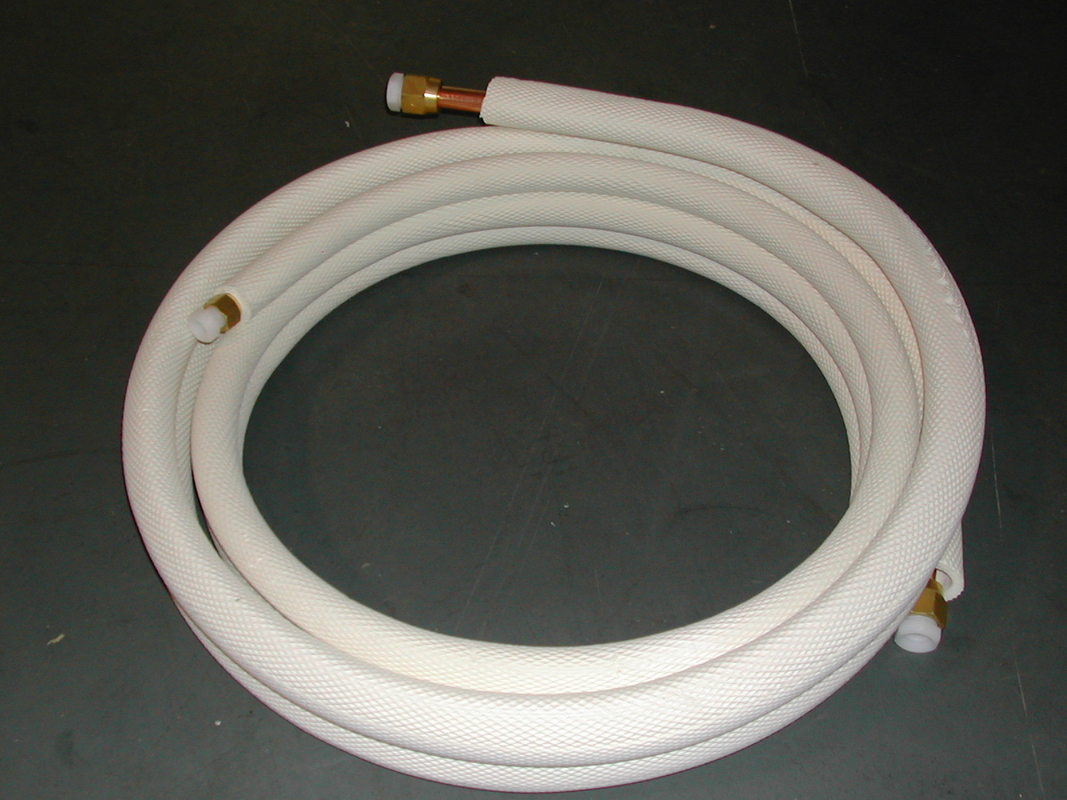 Tuyau de bobine de crêpe, tuyau de cuivre de climatisation, tuyau de cuivre de connexion pour le climatiseur